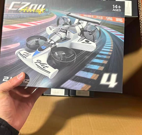 🚗✈️Rechargeable Dual-Mode Car Drone — Drive • Fly • Conquer Every Terrain